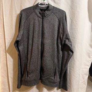 Lululemon Engineered Warmth Jacket Mens XXL White/Black Merino Wool